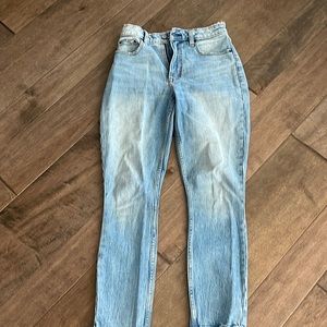 Abercrombie & Fitch Light Blue High Rise Women Jeans